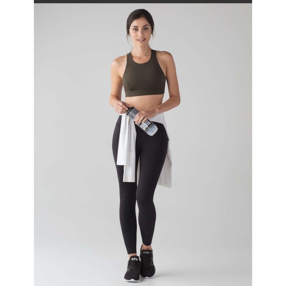Lululemon Fast & Free 7/8 Tight II in Black size 4